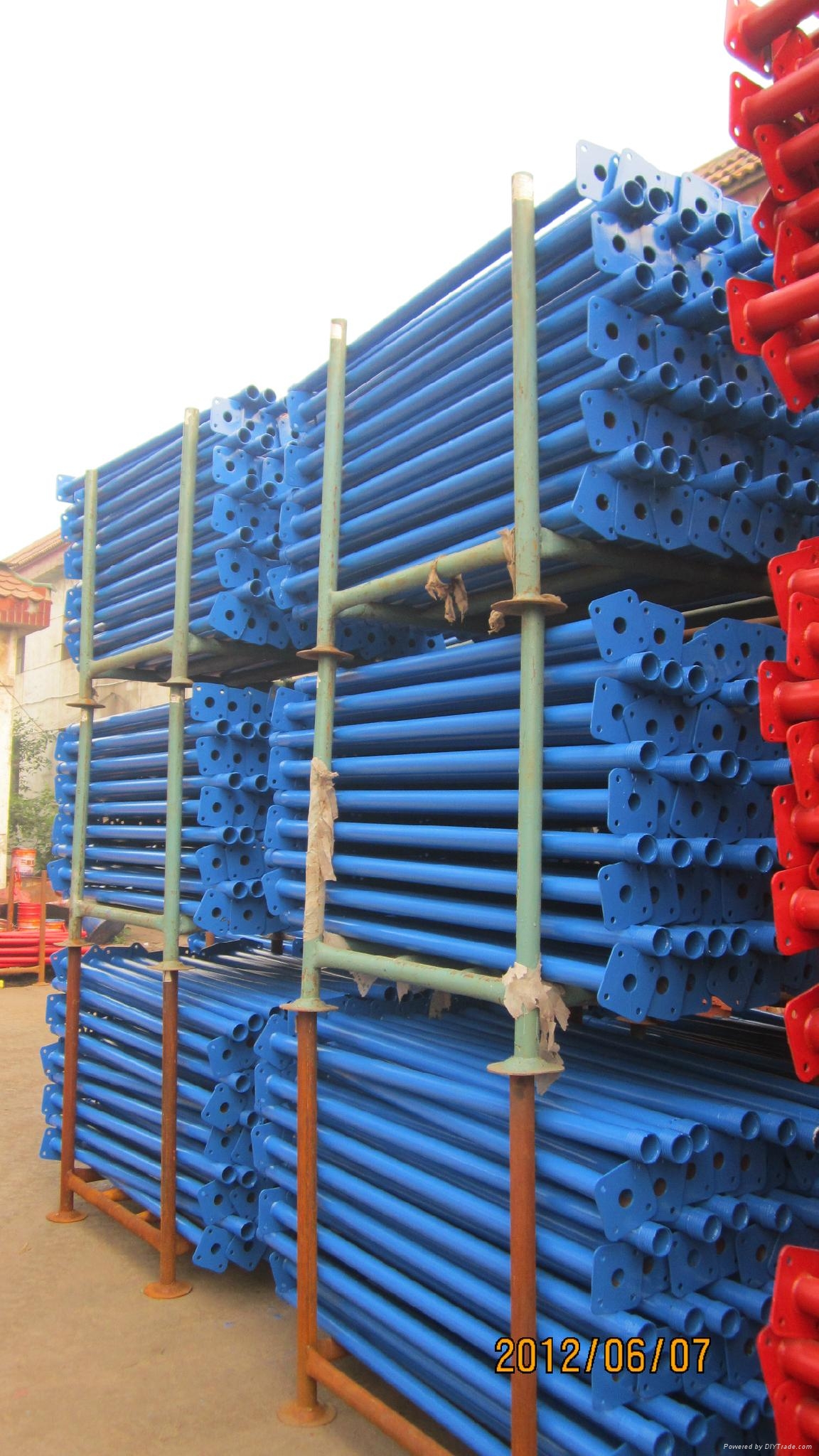 建筑可调节钢支撑 三脚架