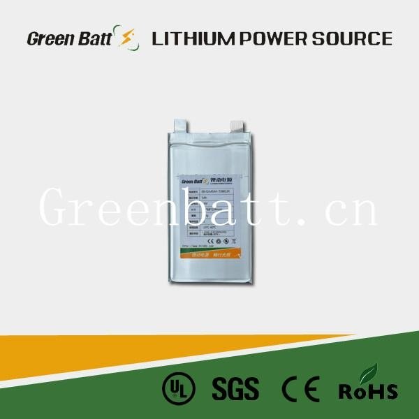 smart soft pack rechargable li-ion batteries cell 3.5AH 