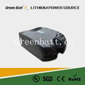 24V 10AH frog rechargeable lithium ebike battery 