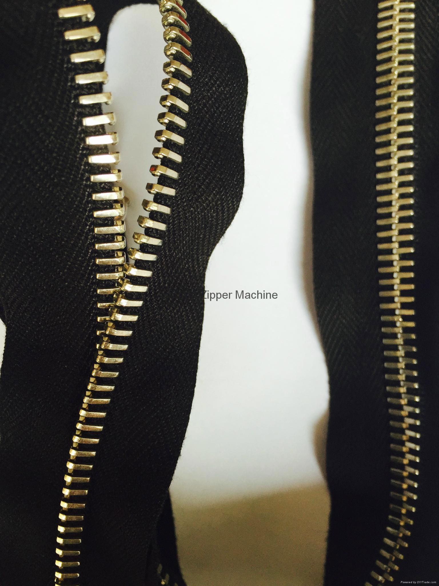 Luxury metal zipper 3