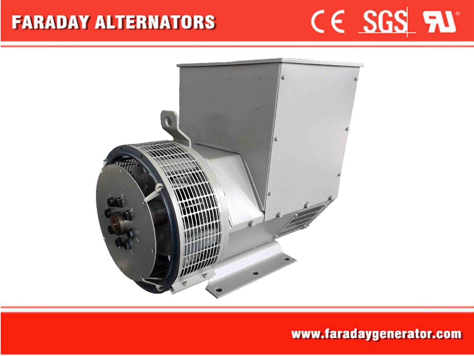 Faraday 34KW-70KW brushless alternators stamford type 3