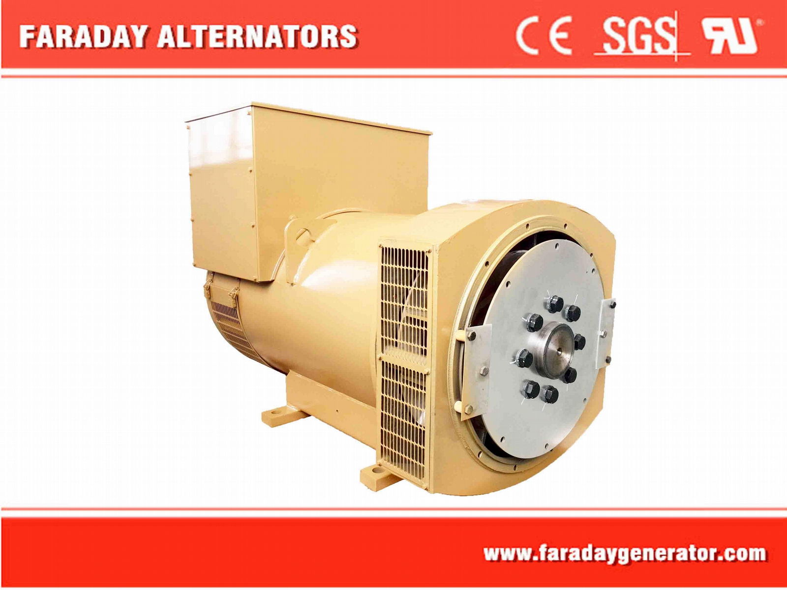 Faraday brushless alternator 400KVA/320KW for diesel generator