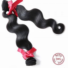 EVET Peruvian Hair Bundles Body Wave 3pcs lot Virgin Hair Weave Extensions Body 