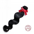 EVET Brazilian Virgin Hair Body Wave Hair Weaving Extension  2