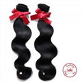 EVET Brazilian Virgin Hair Body Wave Hair Weaving Extension  3