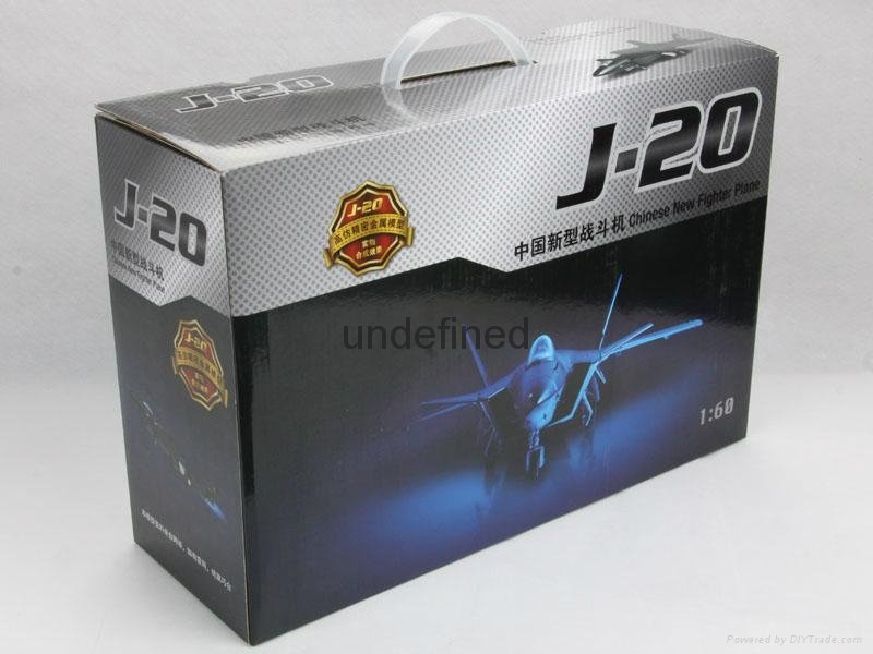 1:60 Customized China's J-20 Figther Plane Model 4