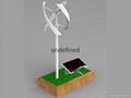 Uge Vertical Windmill with Solar Rack wind turbine model 2