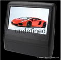 2015 new 9 inch bracket headrest dvd player