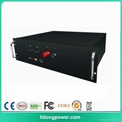 LiFePO4 customized 48V50Ah Lithium iron batteries with 16S1P