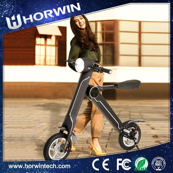 Chinese Foldable Electric Scooter Electric folding bike K1 18kg for you  2