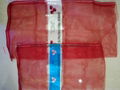 Red mesh bags for packaging chestnut