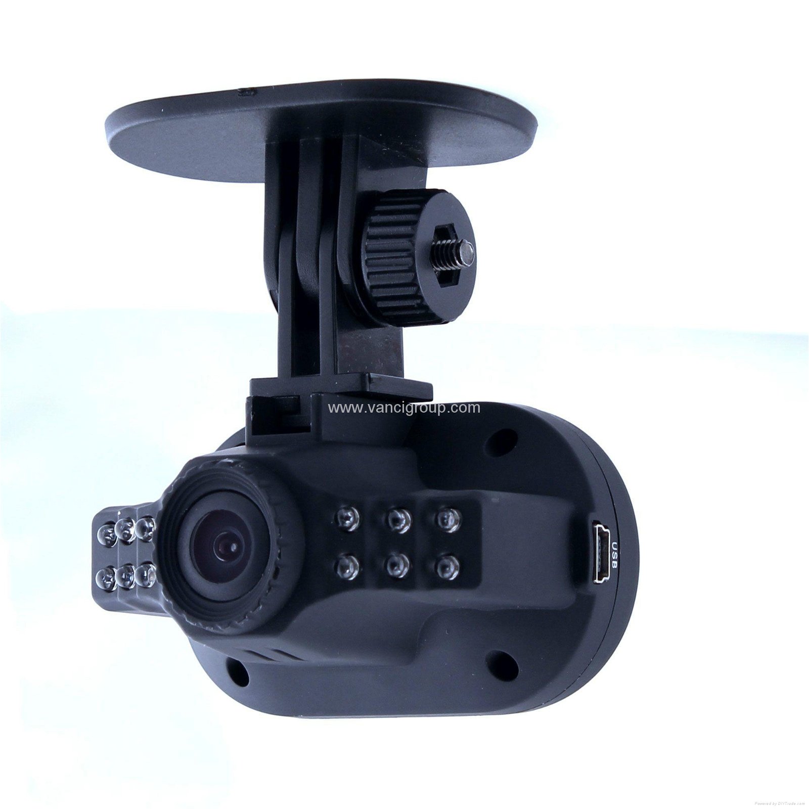 Mini Mounted Dashboard Camera Recorder Night Vision Memory SD Card 5