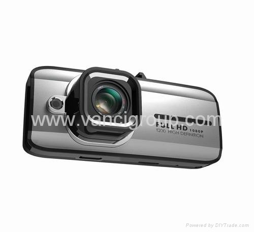 External GPS Tracking Car Camera Novatek 96650 H.264 Video 2.7-inch Display OEM