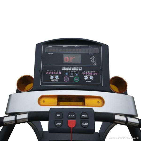 2015 Best Selling commercial motorized treadmill with LED 4