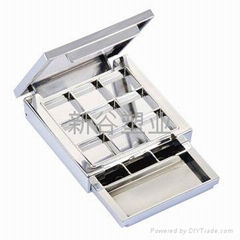 Cosmetic packaging boxes 12 color eye shadow case