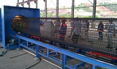 Pile wire cage welding machine