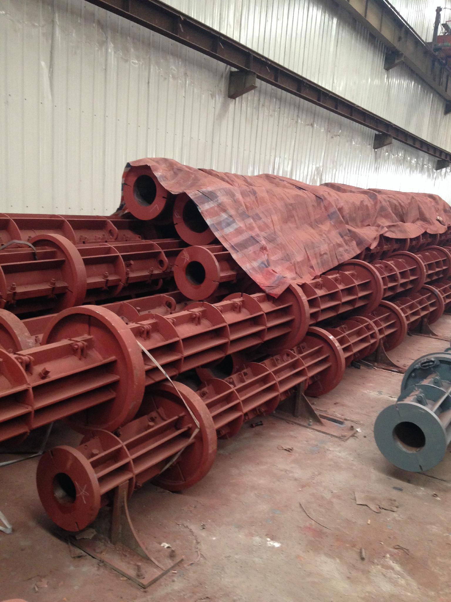 Concrete spun electric pole steel mould