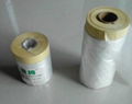 Plastic film with tape 1