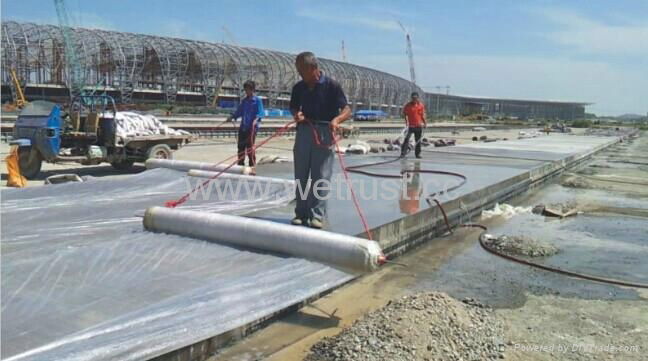 high quality water saving and moisture retention curing film for concrete 2