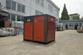 18.5KW Air Cooling Variable Frequency Air Compressor , Lubricated Screw Type Com