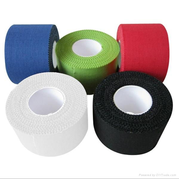 Strong adhesive colored zink oxide sport tape
