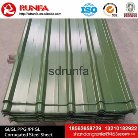 Color Coated Corrugated Steel Sheet 3