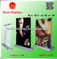 Desk Mini Roll Up Bnaner Stand A4 or A3 Size