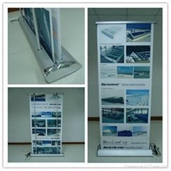80/85*200CM Sliver Ellectric Outdoor Roll Up Advertising Display