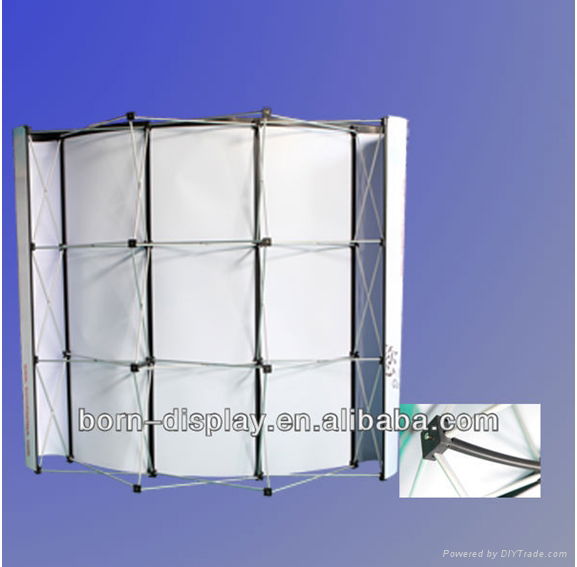 Outdoor Fast Advertisiting Aluminum Material 3*3 Cheapest Pop Banner Display Sta 3