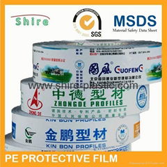 pvc window protective film 