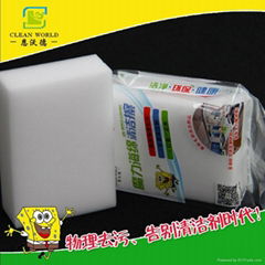 high density magic eraser car cleaning melamine foam 