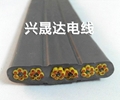 興晟達廠家直銷36芯0.75平方耐磨抗拉扁電纜
