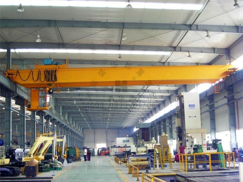 32/5ton LH model double girder electric hoist bridge crane