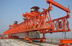 Highway bridge erecting crane