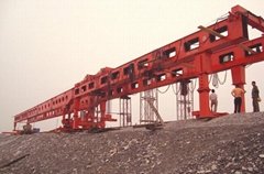 Highway railway dual purpose bridge erecting crane 200t with 20 years experience