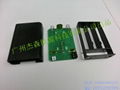 12V電池盒  18650鋰電池帶USB插孔