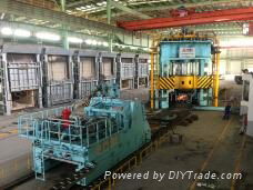 Push Down Type, Two Columns Designed, 35MN Oil-Hydraulic Open-Die Forging Press