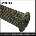 Basalt Braided Sleeve Titaninum Sleeve 1