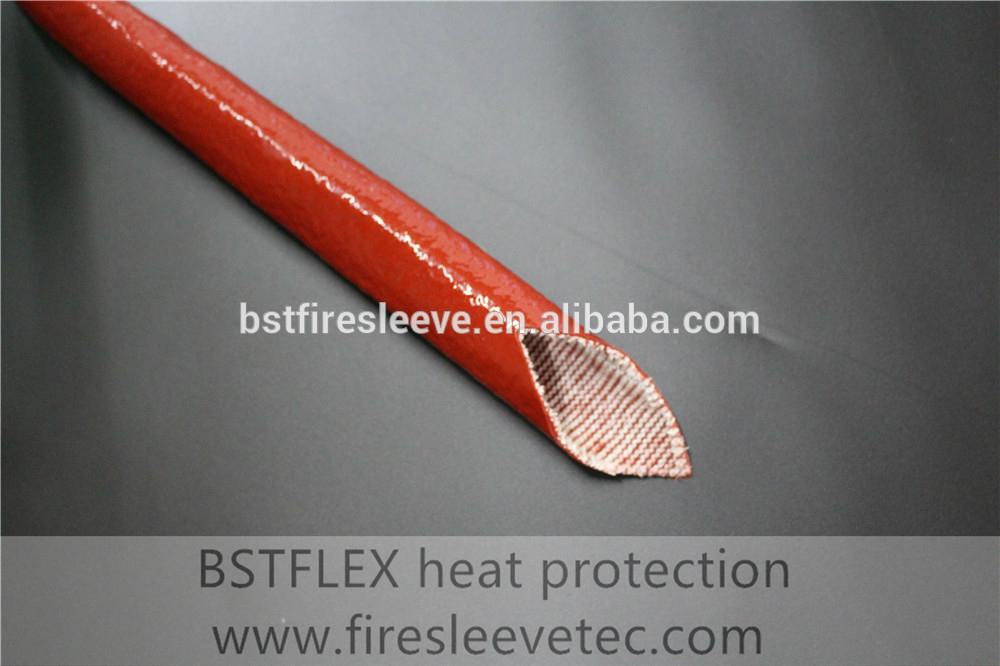 Fireproof Silicone Fiberglass Knit Sleeve BSTKFRS BSTFLEX (China