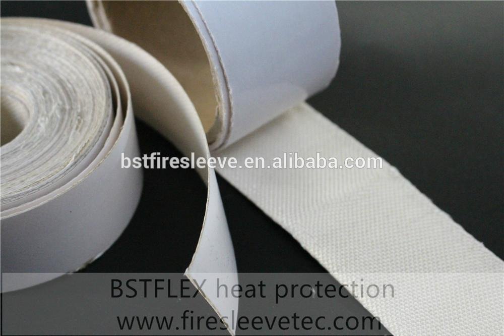 High Temperature Resistant Adhesive Bakced Silica Tape  4