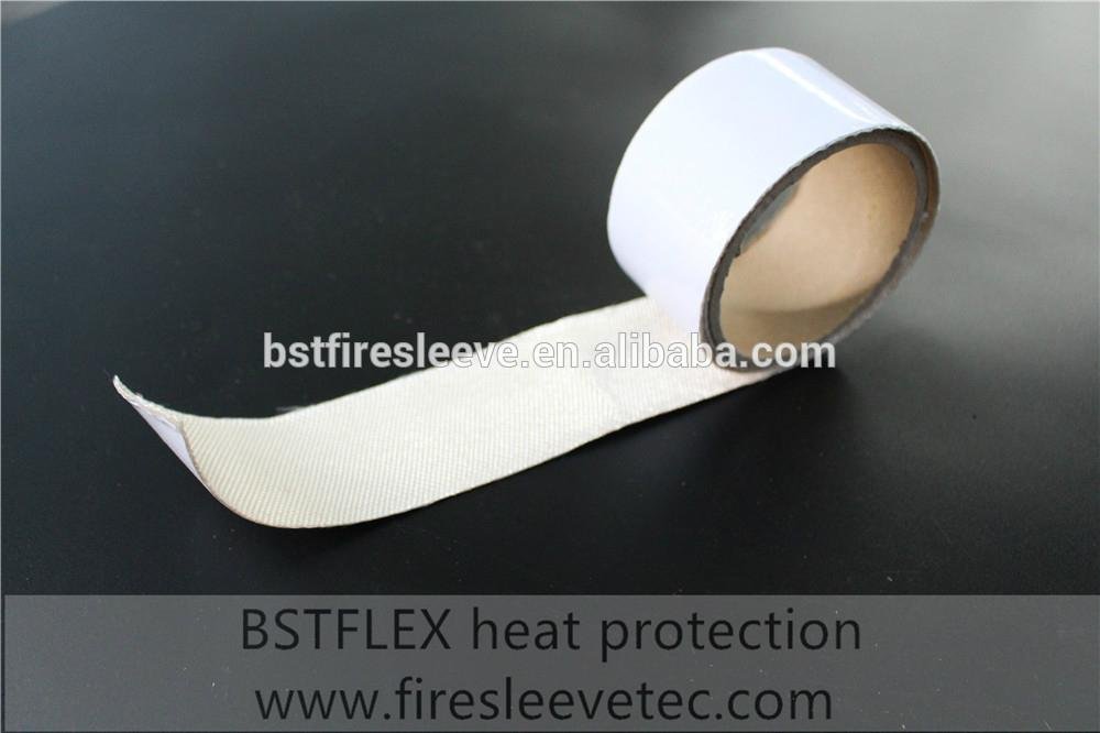 High Temperature Resistant Adhesive Bakced Silica Tape  5