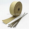 BSTFLEX Vermiculite Fiberglass Exhaust Wrap