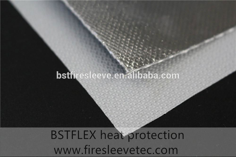 Aluminum Fiberglass Heat shield Fabric Cloth BSTAFF BSTFLEX (China