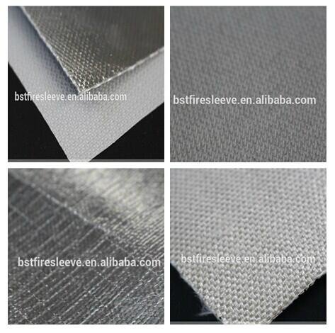 Aluminum Fiberglass Heat shield Fabric Cloth 4