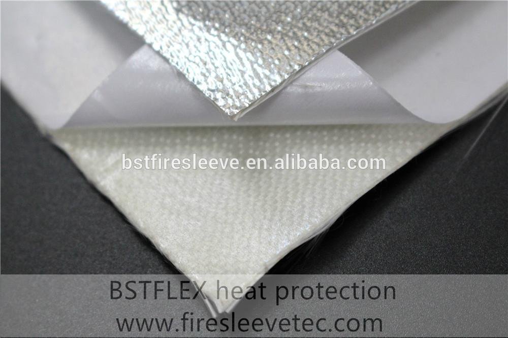Aluminum Fiberglass Heat shield Fabric Cloth 5
