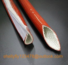 Economic Silicone Rubber Fiberglass Braided Fire Sleeve 