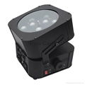 High Power zoom Rechargeable Battery DMX Wireless PAR Light Wedding Lighting 1