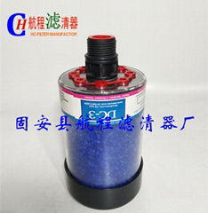 Wind turbine gear box air filter, dc-2, dc-3, dc-4 respirator filter element