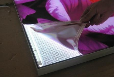 Saijun Frameless Fabric led light box SJFA29 5