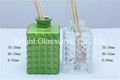 Spared Color Square Glass Bottle Reed Diffuser 1